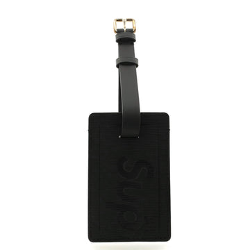 Louis Vuitton Luggage Tag Limited Edition Supreme Epi Leather