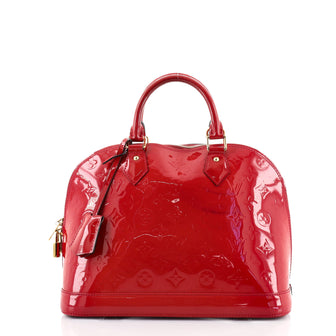 Louis Vuitton Alma Handbag Monogram Vernis PM