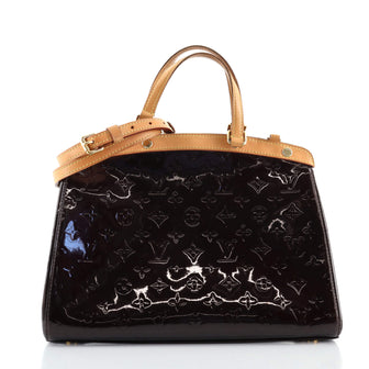 Louis Vuitton Brea Handbag Monogram Vernis MM