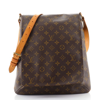 Louis Vuitton Musette Salsa Handbag Monogram Canvas GM