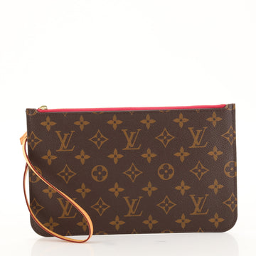 Louis Vuitton Neverfull Pochette Monogram Canvas Large