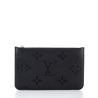 Louis Vuitton Neverfull Pochette Monogram Empreinte Giant Large