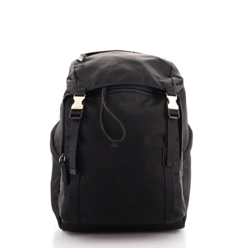 Prada Double Buckle Backpack Tessuto