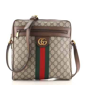 Gucci Ophidia Messenger Bag GG Coated Canvas Medium