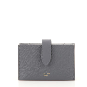 Celine Accordion Card Holder Leather