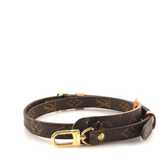 Louis Vuitton Adjustable Shoulder Strap Monogram Canvas 16mm