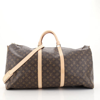 Louis Vuitton Keepall Bandouliere Bag Monogram Canvas 60