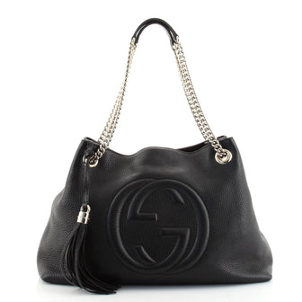 Gucci Soho Chain Strap Shoulder Bag Leather Medium
