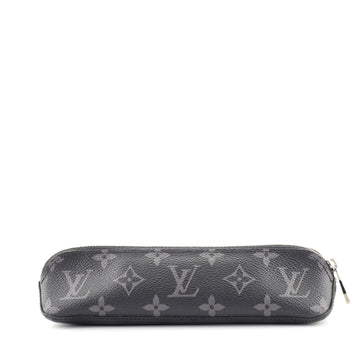 Louis Vuitton Elizabeth Pencil Pouch Monogram Eclipse Canvas and Leather