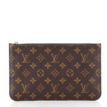 Louis Vuitton Neverfull Pochette Monogram Canvas Large