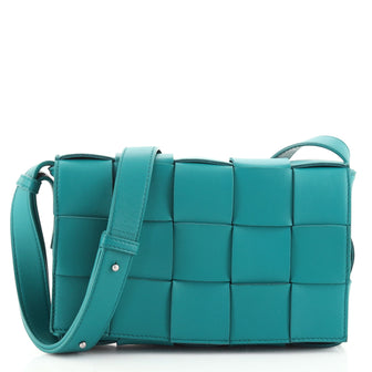 Bottega Veneta Cassette Crossbody Bag Maxi Intrecciato Leather