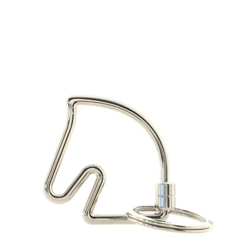 Hermes Cheval Key Ring Metal