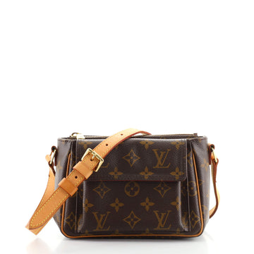 Louis Vuitton Viva Cite Handbag Monogram Canvas PM
