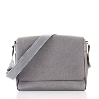 Louis Vuitton Roman Handbag Taiga Leather MM