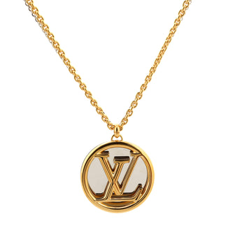 Louis Vuitton Louise Long Necklace Metal