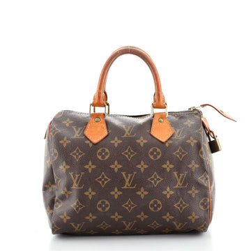 Louis Vuitton Speedy Handbag Monogram Canvas 25