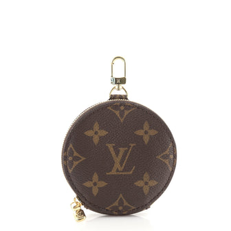 Louis Vuitton Multi Pochette Accessoires Round Coin Purse Monogram Canvas