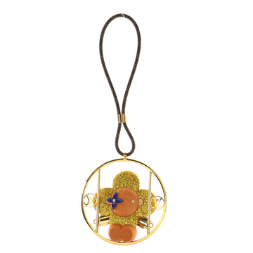 Louis Vuitton Vivienne Swing Ornament Metal with Wood and Glitter