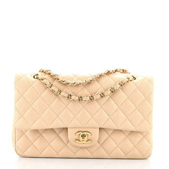 Chanel Classic Double Flap Bag Quilted Lambskin Medium