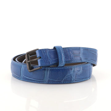 Bottega Veneta Buckle Belt Crocodile Medium