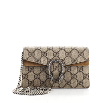 Gucci Dionysus Bag GG Coated Canvas Super Mini