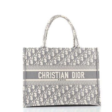 Christian Dior Book Tote Oblique Canvas Small