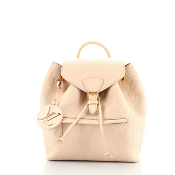 Louis Vuitton Montsouris Backpack NM Monogram Empreinte Leather PM