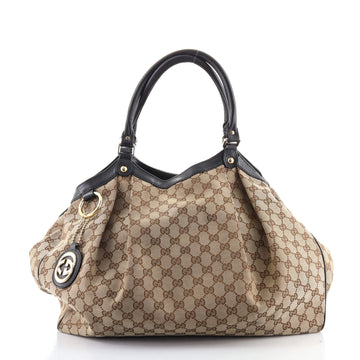 Gucci Sukey Tote GG Canvas Large