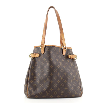 Louis Vuitton Batignolles Handbag Monogram Canvas Vertical