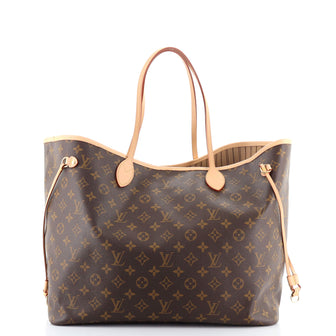 Louis Vuitton Neverfull NM Tote Monogram Canvas GM