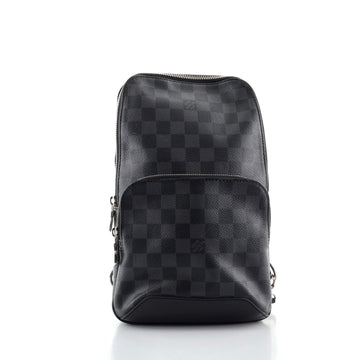 Louis Vuitton Avenue Sling Bag Damier Graphite