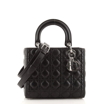 Christian Dior Lady Dior Bag Cannage Quilt Lambskin Medium