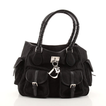 Christian Dior Pocket Charming Tote Diorissimo Nylon
