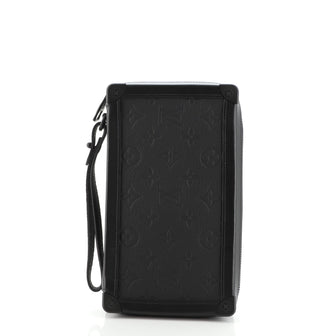 Louis Vuitton Soft Trunk Clutch Monogram Taurillon Leather