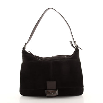 Fendi Mama Forever Zip Hobo Suede