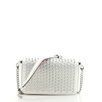 Christian Louboutin Zoompouch Crossbody Bag Spiked Leather