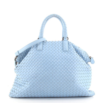Bottega Veneta Convertible Satchel Intrecciato Nappa Medium