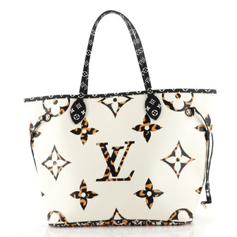 Louis Vuitton Neverfull NM Tote Limited Edition Jungle Monogram Giant MM
