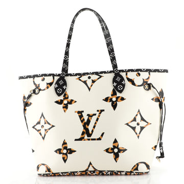 Louis Vuitton Neverfull NM Tote Limited Edition Jungle Monogram Giant MM