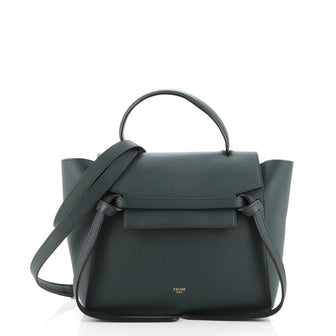 Celine Belt Bag Textured Leather Micro
