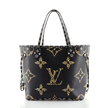Louis Vuitton Neverfull NM Tote Limited Edition Jungle Monogram Giant MM