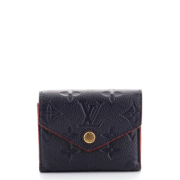 Louis Vuitton Zoe Wallet Monogram Empreinte Leather