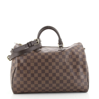 Louis Vuitton Speedy Bandouliere Bag Damier 35