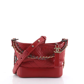 Chanel Gabrielle Hobo Quilted Aged Calfskin Small