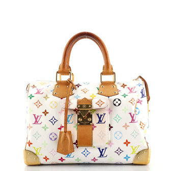 Louis Vuitton Speedy Handbag Monogram Multicolor 30