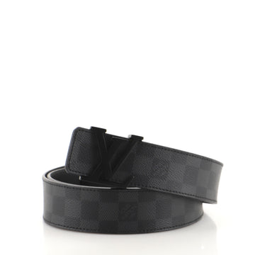 Louis Vuitton LV Initiales Belt Damier Graphite Wide