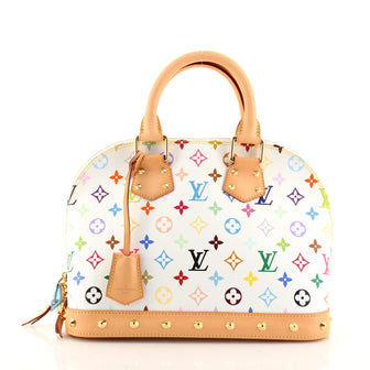 Louis Vuitton Alma NM Handbag Monogram Multicolor PM