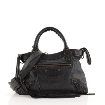 Balenciaga Town Classic Studs Bag Leather