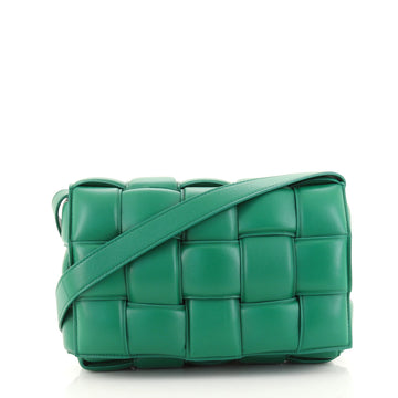 Bottega Veneta Cassette Crossbody Bag Padded Maxi Intrecciato Leather