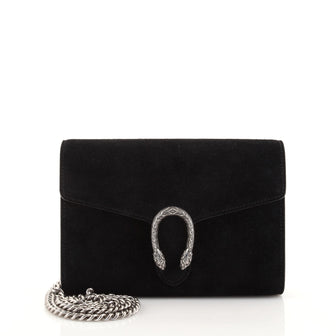 Gucci Dionysus Chain Wallet Suede Small